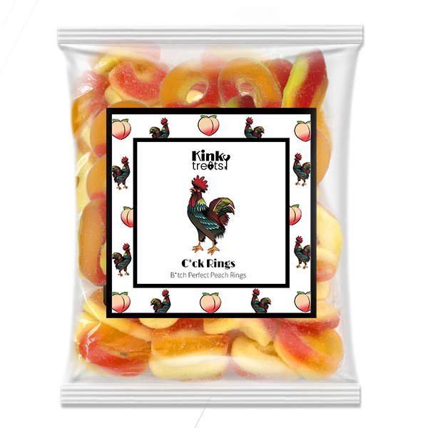 Kinky Treats Cock rings Peach ring gummies